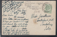 Load image into Gallery viewer, Lancashire Postcard - Church Parade, Stamford Road, Upper Mossley, 1908 - Mo’s Postcards 
