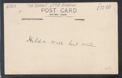 Essex Postcard - The Schools, Little Baddow - Mo’s Postcards 