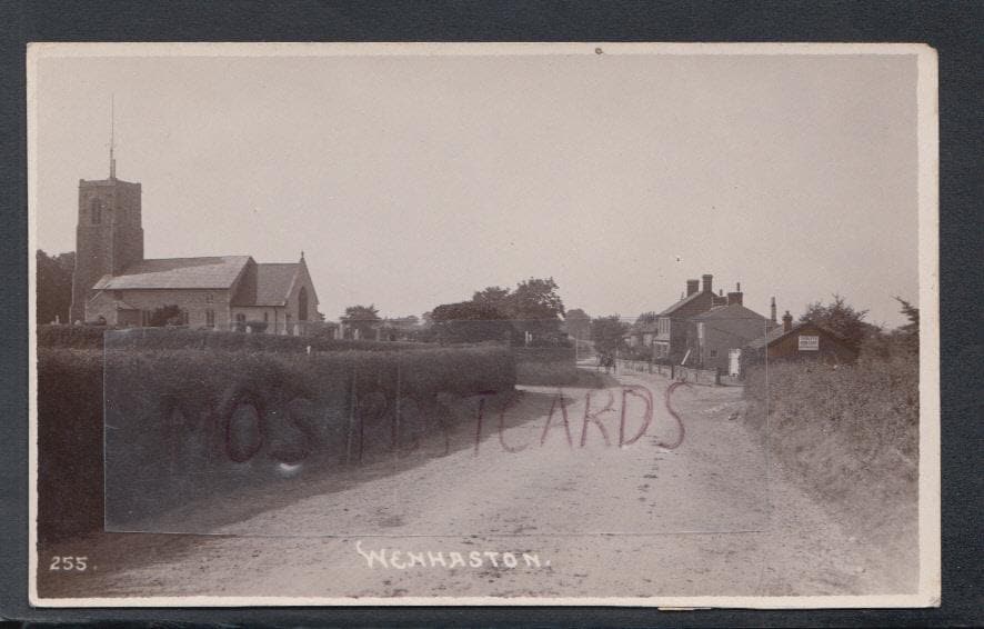 Suffolk Postcard - Wenhaston Village, 1912 - Mo’s Postcards 
