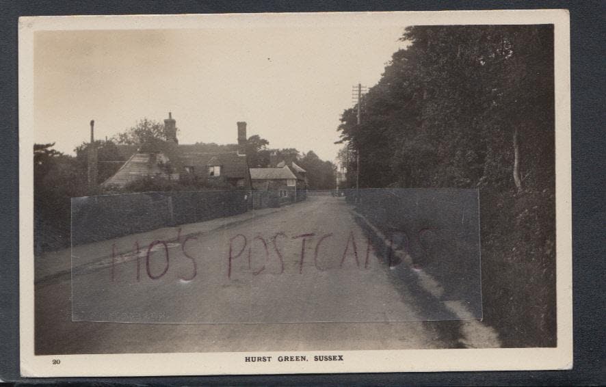 Sussex Postcard - Hurst Green - Mo’s Postcards 