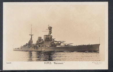 Military Postcard - Royal Navy - H.M.S. 