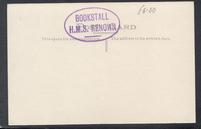 Military Postcard - Royal Navy - H.M.S. "Renown" - Mo’s Postcards 