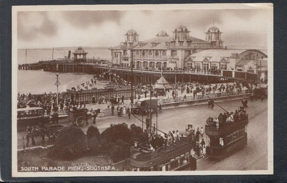 Hampshire Postcard - South Parade Pier, Southsea, 1927 - Mo’s Postcards 