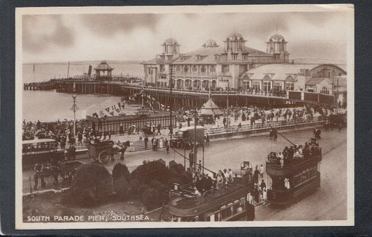 Hampshire Postcard - South Parade Pier, Southsea, 1927 - Mo’s Postcards 