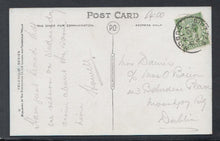 Load image into Gallery viewer, Military Comic Postcard - Nerves - Sacred Soldier at Night, 1914 - Mo’s Postcards 
