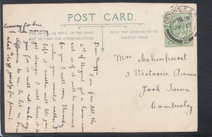 London Postcard - High Street, Tooting, 1906 - Mo’s Postcards 