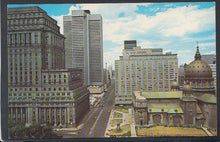 Load image into Gallery viewer, Canada Postcard - Dorchester Street Looking East, Montreal, Quebec - Mo’s Postcards 
