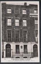 Load image into Gallery viewer, London Postcard - Benjamin Franklin House, 36 Craven Street, Charing Cross - Mo’s Postcards 
