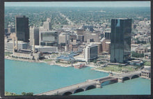 Load image into Gallery viewer, America Postcard - Aerial View of Downtown Toledo, Ohio - Mo’s Postcards 
