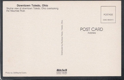 America Postcard - Aerial View of Downtown Toledo, Ohio - Mo’s Postcards 