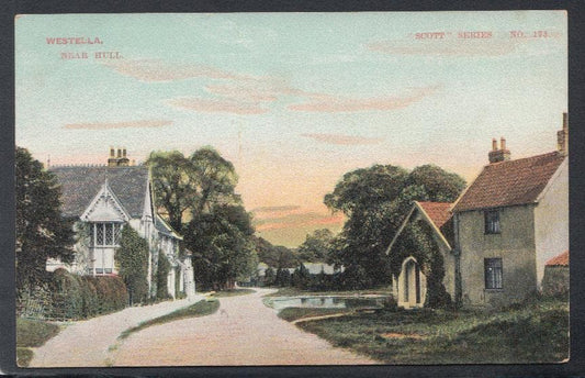 Yorkshire Postcard - Westella Village, Near Hull - Mo’s Postcards 