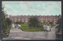 Load image into Gallery viewer, Yorkshire Postcard - Charlie Cake Park, Armley, Leeds, 1910 - Mo’s Postcards 
