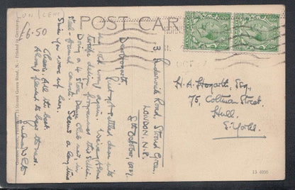 London Postcard - The Library, The School of Oriental Studies, University of London, Bloomsbury - Mo’s Postcards 