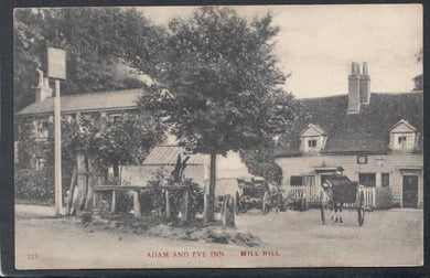 London Postcard - Adam and Eve Inn, Mill Hill, 1904 - Mo’s Postcards 