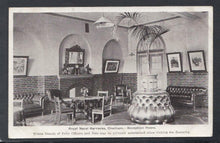 Load image into Gallery viewer, Military Postcard - Royal Naval Barracks, Chatham - Reception Room, 1914 - Mo’s Postcards 
