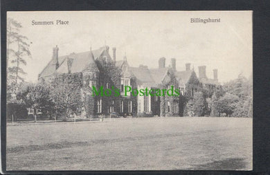 Sussex Postcard - Summers Place, Billingshurst - Mo’s Postcards 