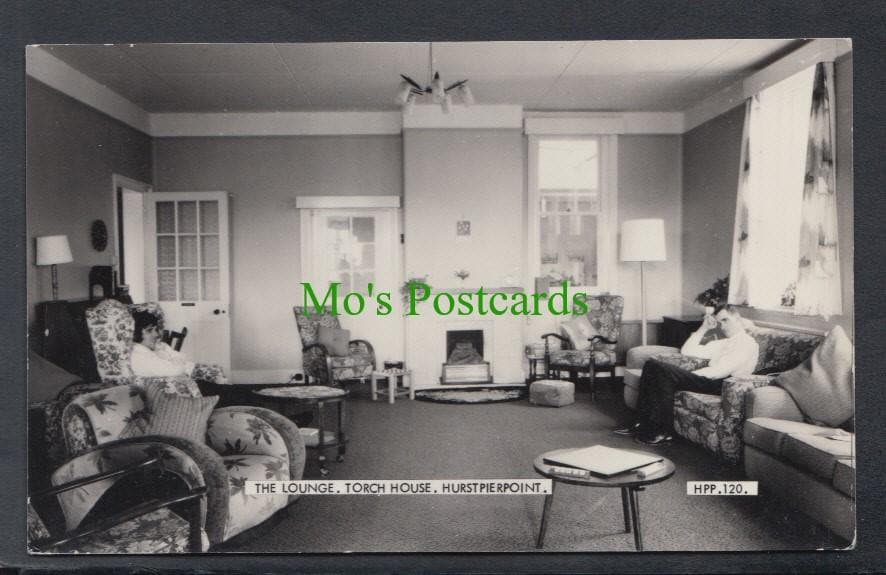 Sussex Postcard - The Lounge, Torch House, Hurstpierpoint - Mo’s Postcards 
