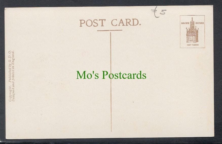 Education Postcard - Cambridge University Robes - Doctor of Medicine - Mo’s Postcards 
