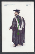 Load image into Gallery viewer, Education Postcard - Cambridge University Robes - Master of Arts - Mo’s Postcards 
