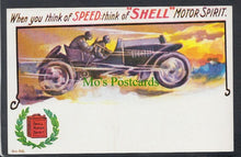 Load image into Gallery viewer, Advertising Postcard - Motor Racing - Shell Motor Spirit (Modern repro) - Mo’s Postcards 
