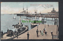 Load image into Gallery viewer, Hampshire Postcard - Portsmouth Harbour and Dockyard, 1907 - Mo’s Postcards 
