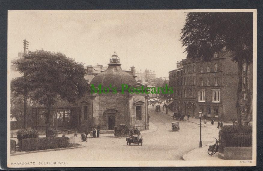 Yorkshire Postcard - Harrogate, Sulphur Well - Mo’s Postcards 