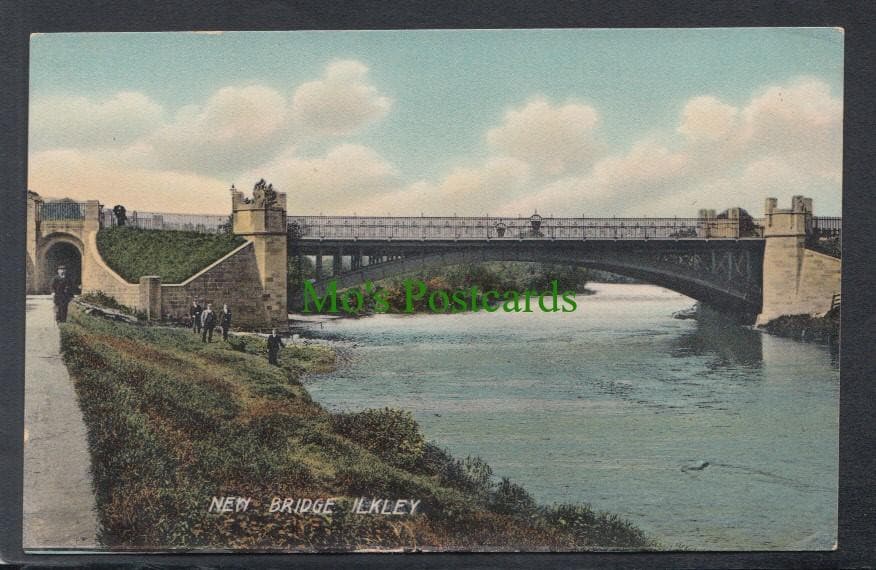 Yorkshire Postcard - New Bridge, Ilkley - Mo’s Postcards 