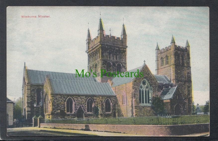 Dorset Postcard - Wimborne Minster - Mo’s Postcards 