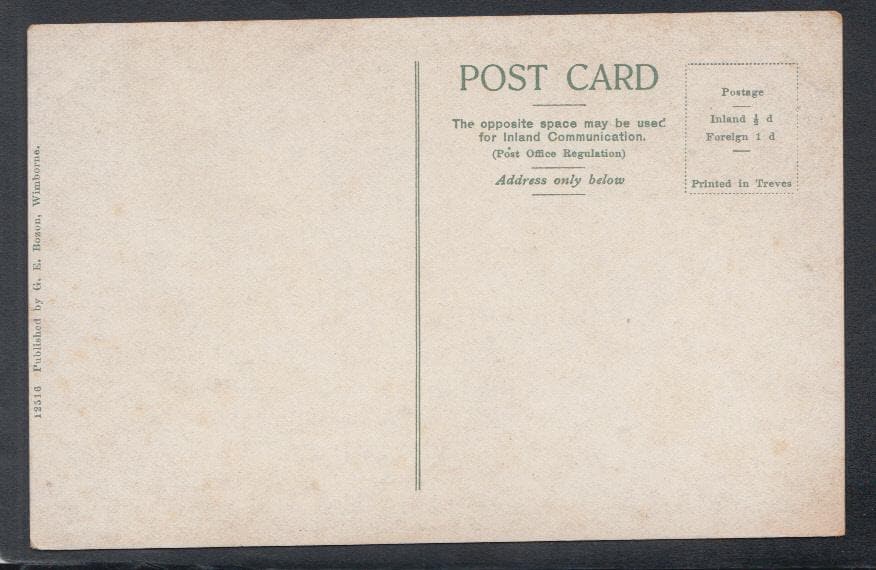 Dorset Postcard - Wimborne Minster - Mo’s Postcards 