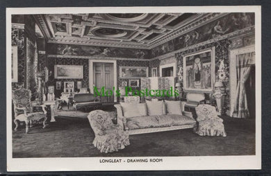 Somerset Postcard - Longleat - Drawing Room - Mo’s Postcards 