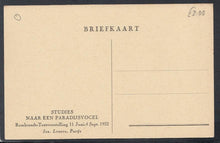 Load image into Gallery viewer, Animals Postcard - Birds - Studies Naar Een Paradijsvogel, Rembrandt-Tentoonstelling, Loure, Paris - Mo’s Postcards 
