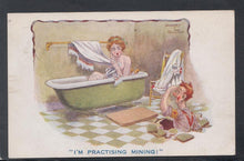 Load image into Gallery viewer, Comic - Bath / Lady / Mining
