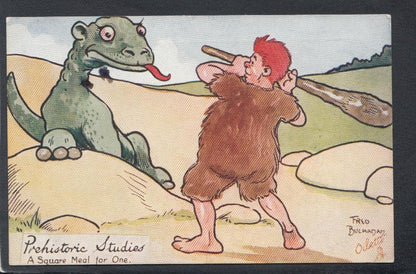 Comic - Prehistoric Animal / Caveman