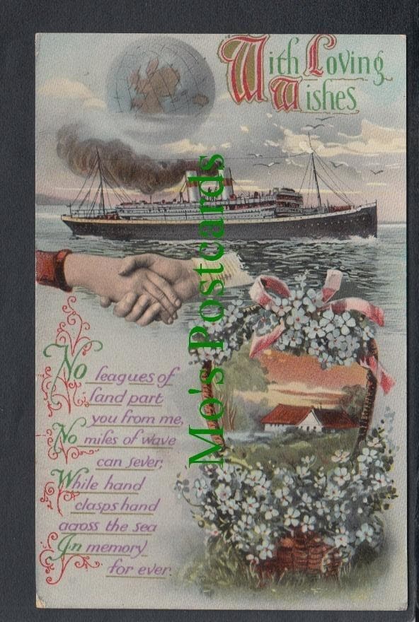 Greetings - With Loving Wishes, Friendship