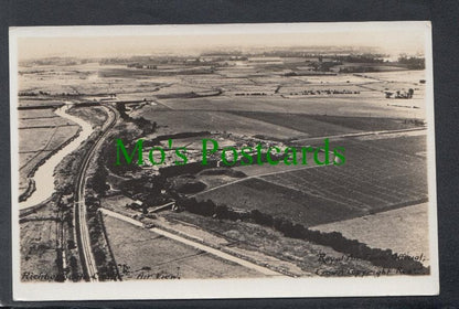 Aerial View of Richborough Castle, Kent