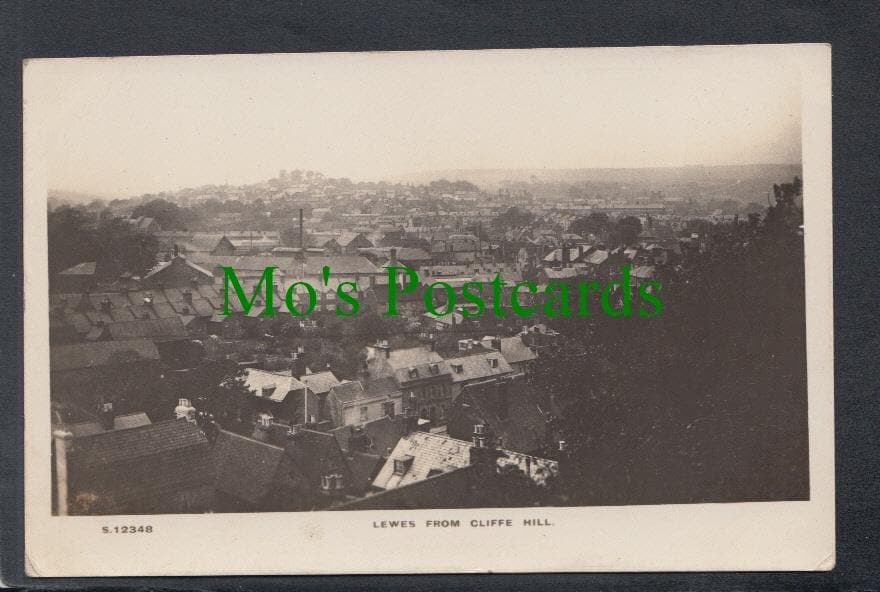 Lewes From Cliffe Hill, Sussex