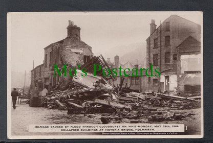 Victoria Bridge, Holmfirth Floods, Yorkshire