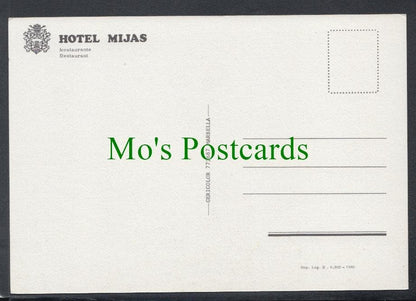 The Restaurant, Hotel Mijas, Spain