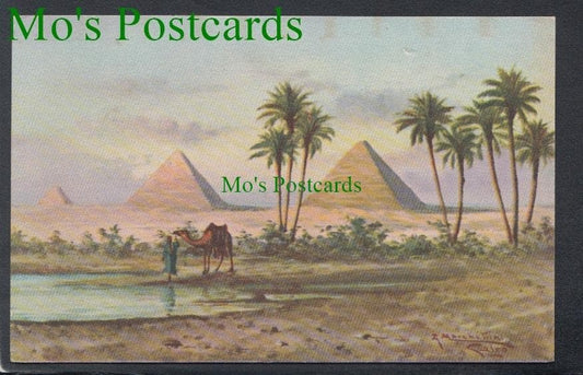 The Pyramids of Gizeh, Cairo, Egypt