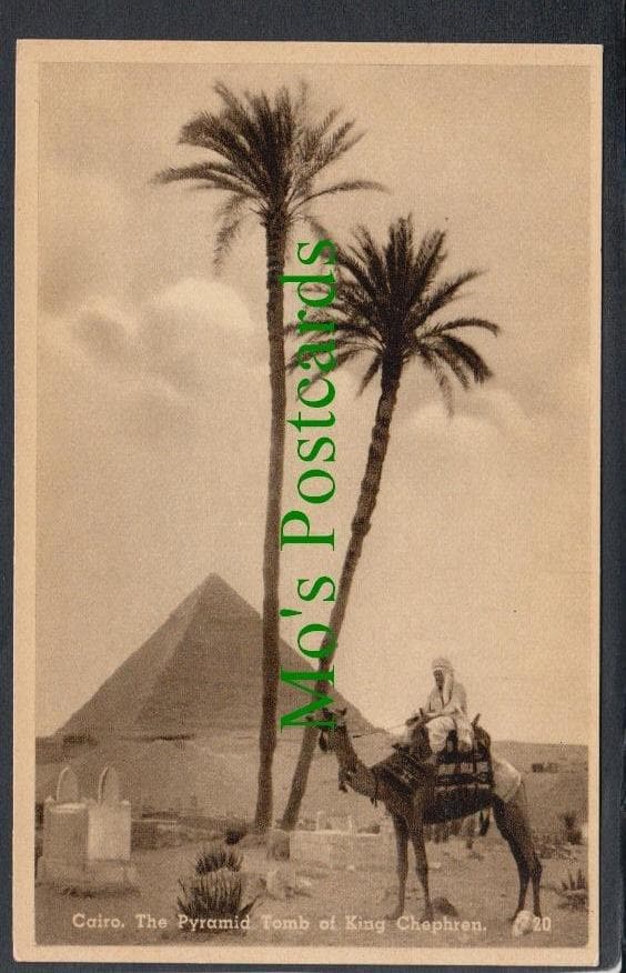 The Pyramid Tomb of King Chephren, Cairo, Egypt