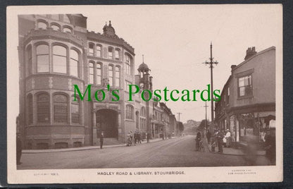Hagley Road & Library, Stourbridge, Worcestershire