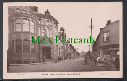 Hagley Road & Library, Stourbridge, Worcestershire