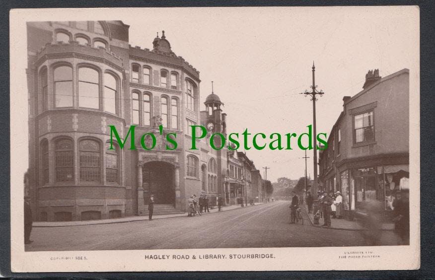 Hagley Road & Library, Stourbridge, Worcestershire