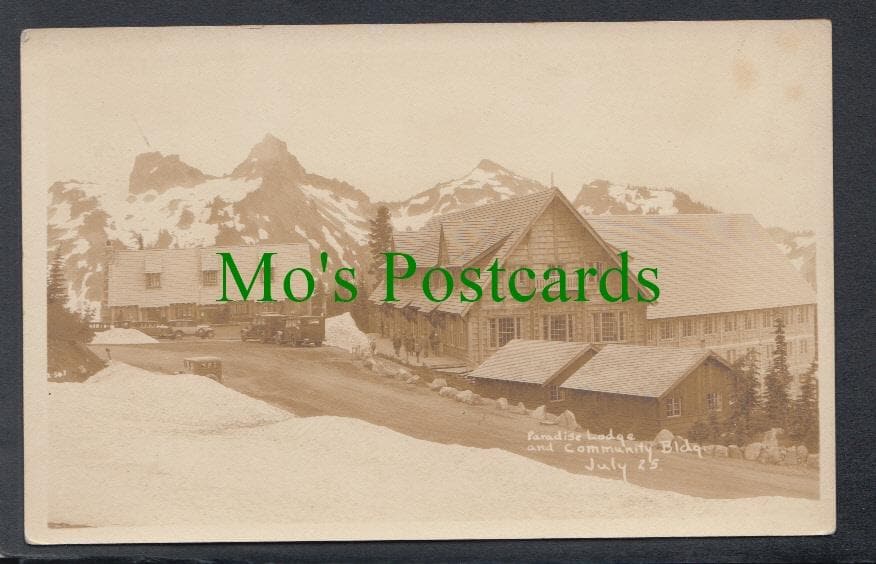 Paradise Lodge, Mt Rainer National Park, Washington?
