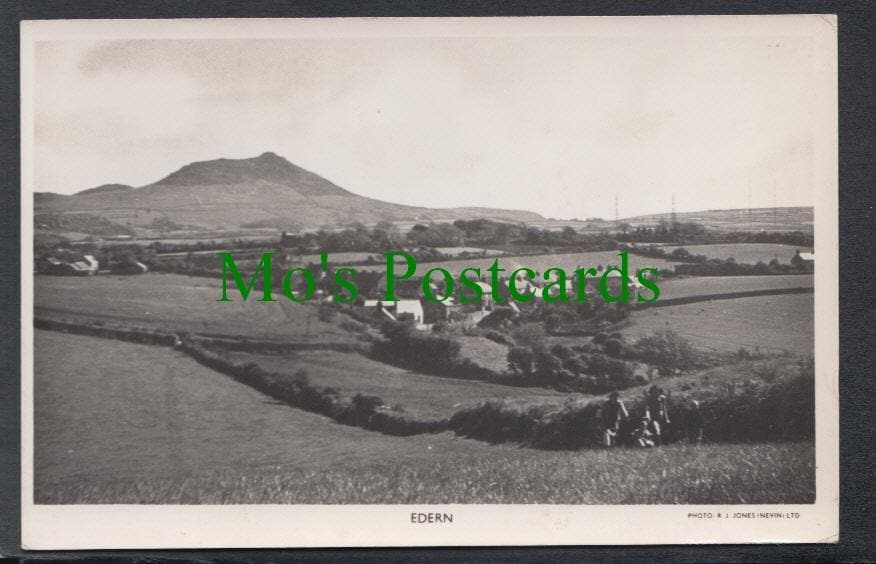 View of Edern Village, Caernarvonshire