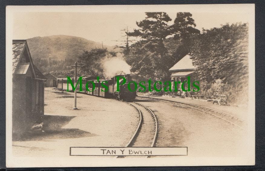 Railway at Tan Y Bwlch, Merionethshire