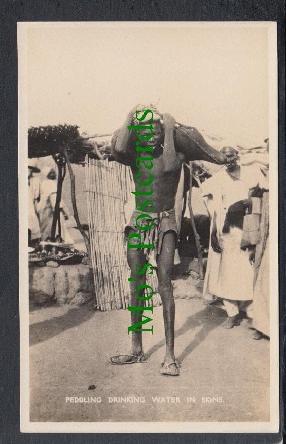 Peddling Drinking Water in Skins, Nigeria