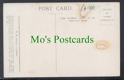 Religion Postcard - W.R.James of India