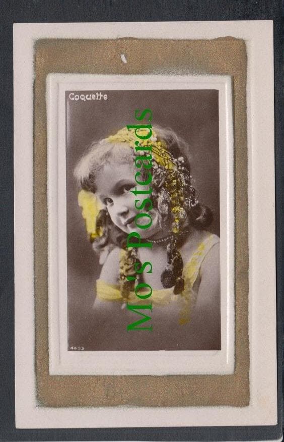 Children Postcard - Pretty Young Girl