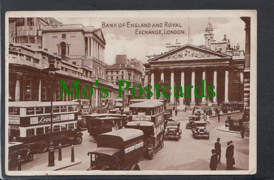 Bank of England & Royal Exchange, London